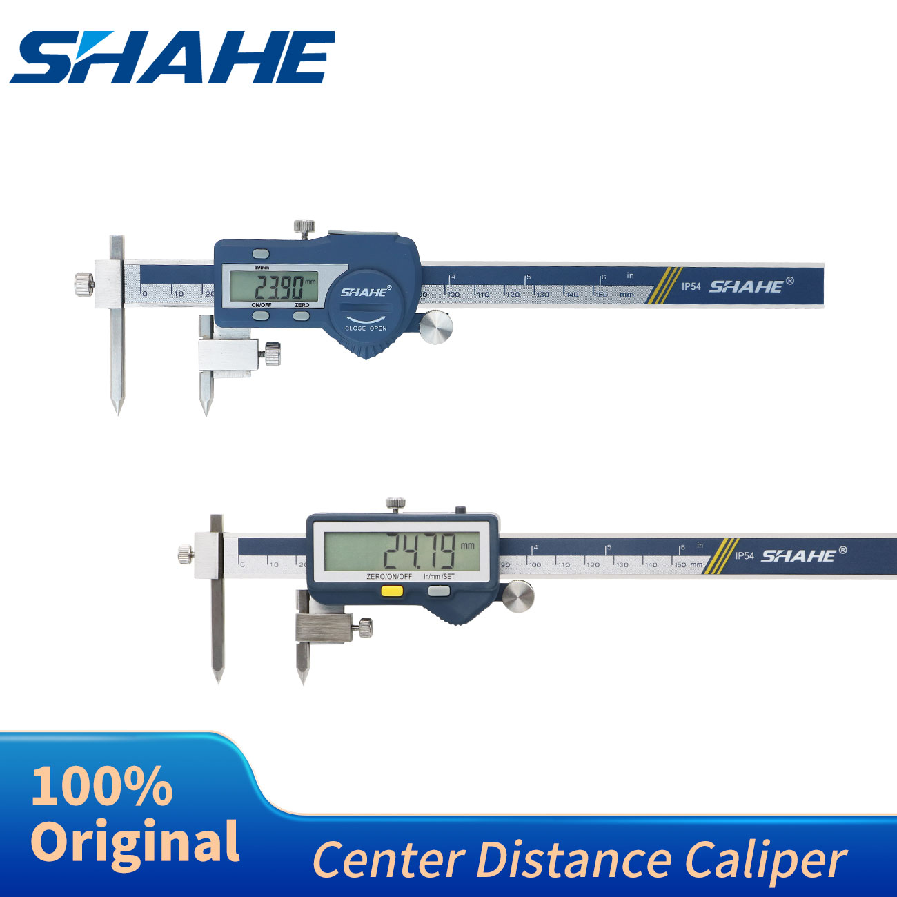 Digital Caliper 150Mm Stainless Steel - SHAHE 5-150/5-200/5-300mm Paquímetro digital de distância