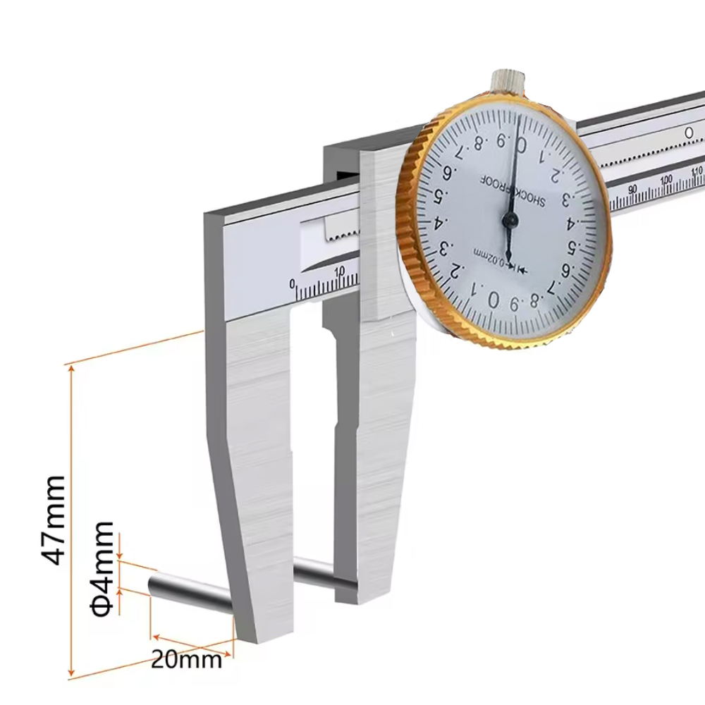 Digital Caliper 150Mm Stainless Steel - Calibrador Digital de Diâmetro Interno de