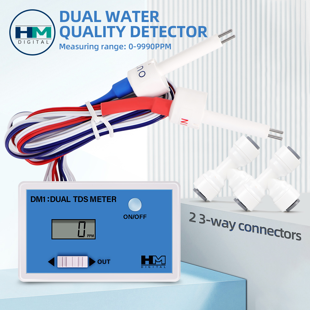 Ph Meter Digital Water Tester - Dm1 duplo tds testador de qualidade