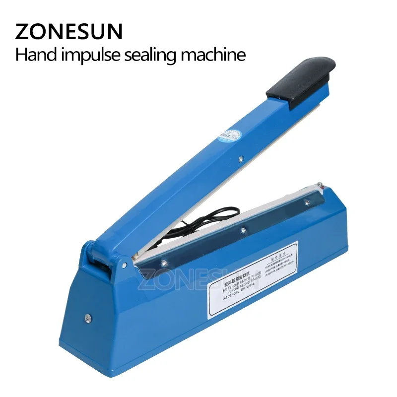 Máquina de Selagem Manual ZONE - Plastic Bag Impulse Heat Sealer avaliação e preço