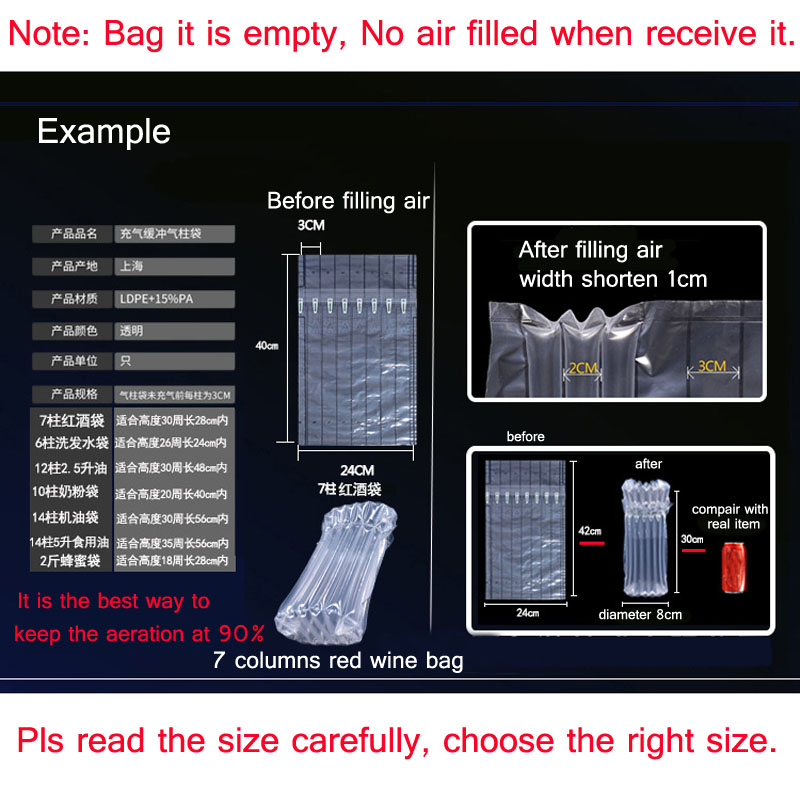 Enchimento inflável do amortec - Air Bubble Wrap Roll Packaging avaliação e preço