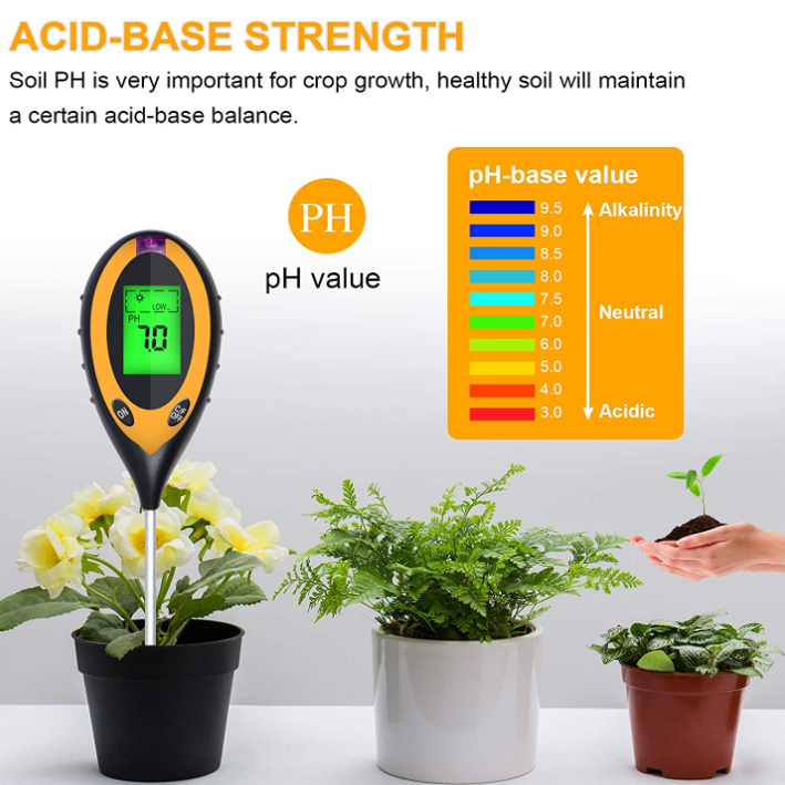 Testador de Solo 4 em 1: Medid - Ph Meter Digital Water Tester avaliação e preço