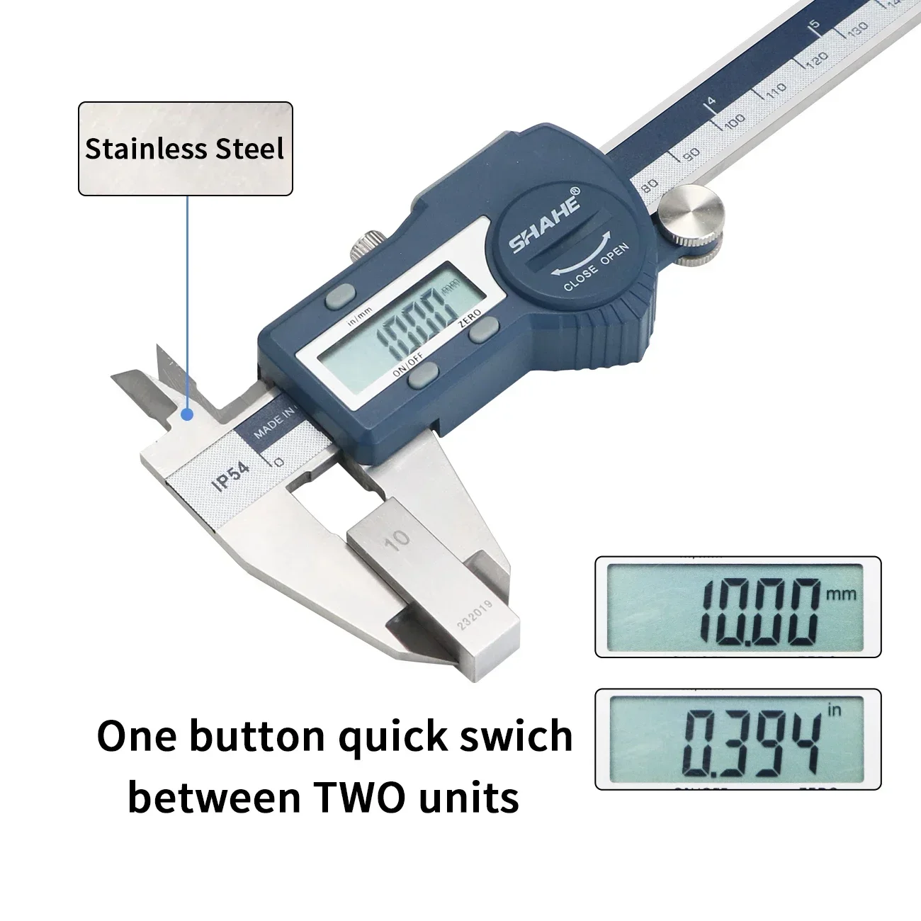 Paquímetro digital SHAHE, ferr - Digital Caliper 150Mm Stainless Steel avaliação e preço