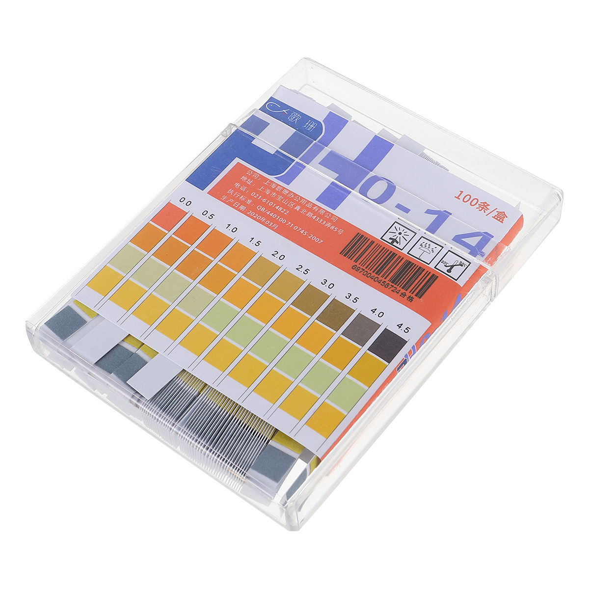 100 peças de Papel Teste de pH - Test Instruments avaliação e preço