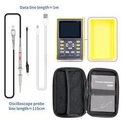Osciloscópio Digital Portátil  - Fnirsi Digital Oscilloscope Handheld avaliação e preço