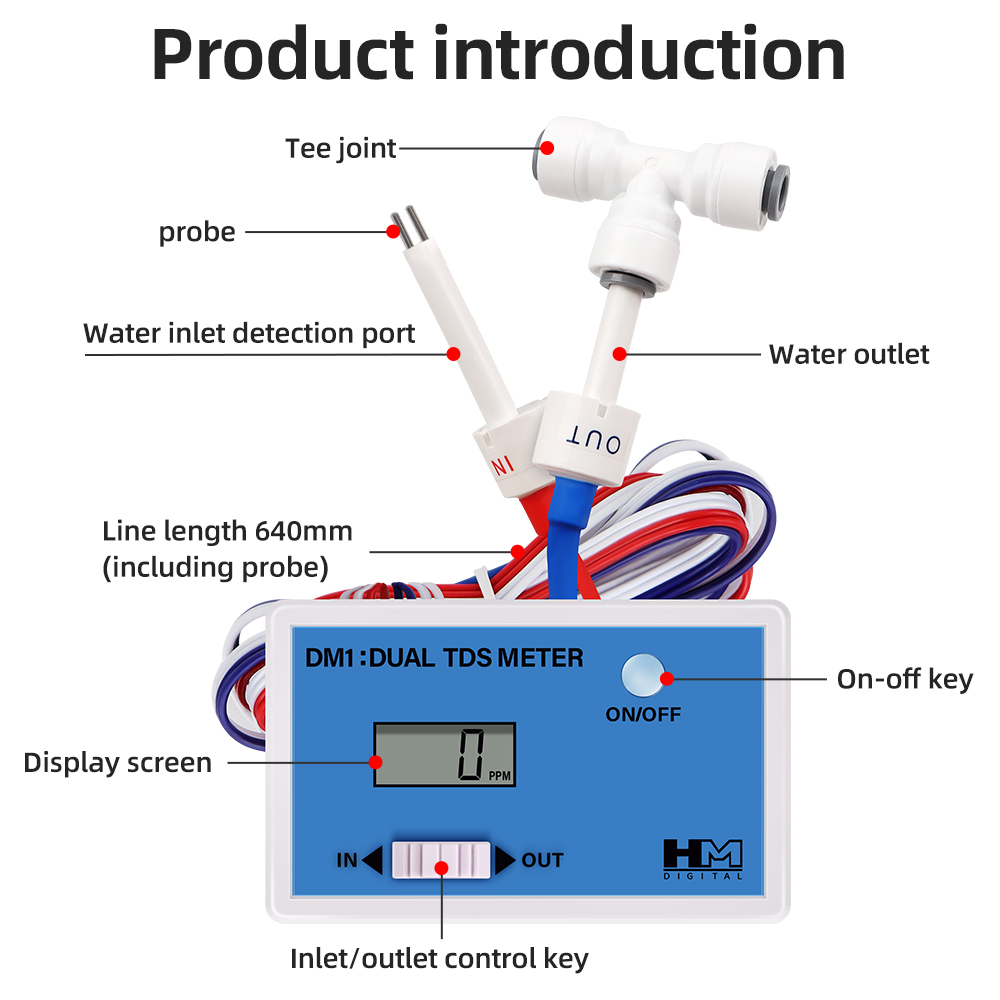 Dm1 duplo tds testador de qual - Ph Meter Digital Water Tester avaliação e preço