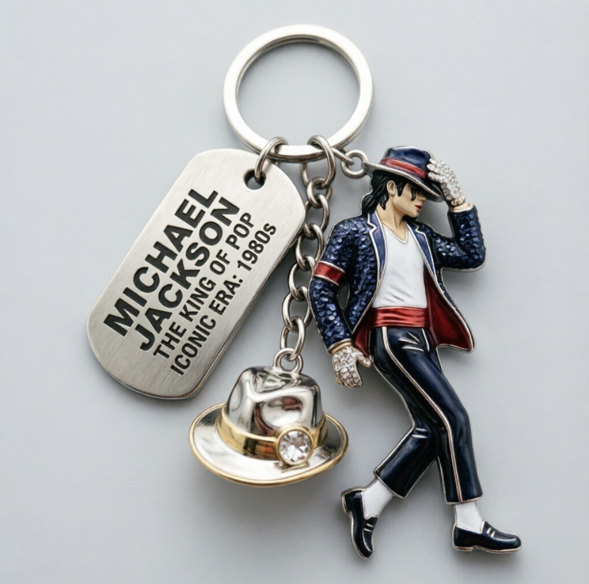 Chaveiro Michael Jackson para  - Packaging avaliação e preço