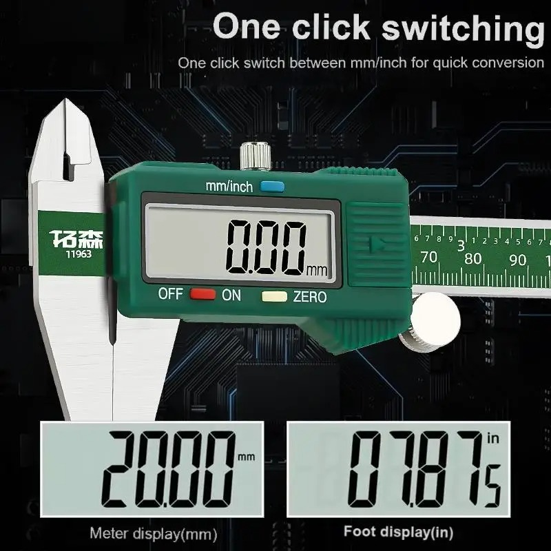 Calibrador Digital Pequeno de  - Digital Caliper 150Mm Stainless Steel avaliação e preço