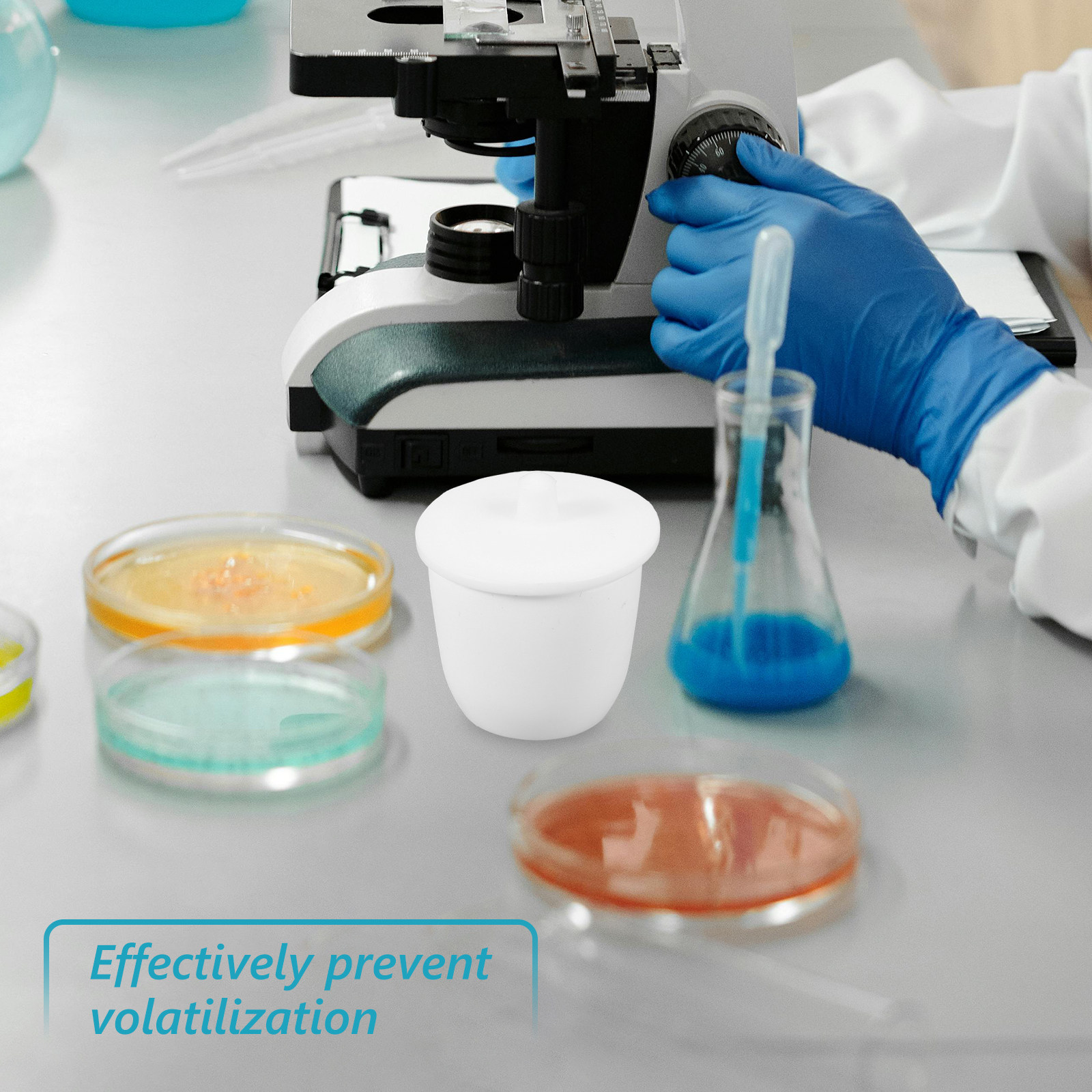 Crisol de laboratório em PTFE, - Lab Equipment avaliação e preço