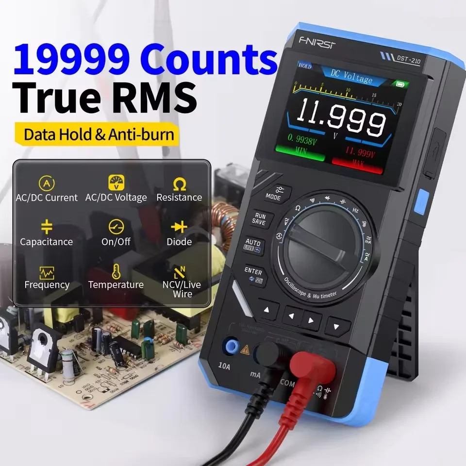 Multímetro Digital 3 em 1 DST2 - Fnirsi Digital Oscilloscope Handheld avaliação e preço